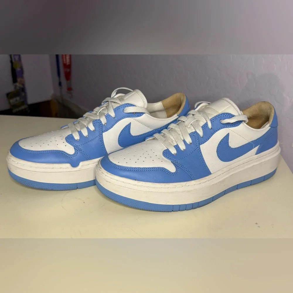 Air Jordan 1 Blue and White Elevate Shoes - Picture 1 of 5